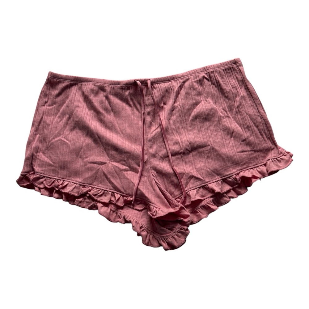 Victoria's Secret Dusty Pink Ruffle Sleep Shorts